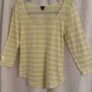 Ann Taylor lightweight, long sleeve t-shirt.